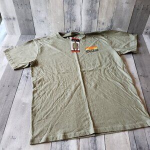 NWT - O'Neill Green Graphic Short Sleeve Tee 100% Cotton - Size M